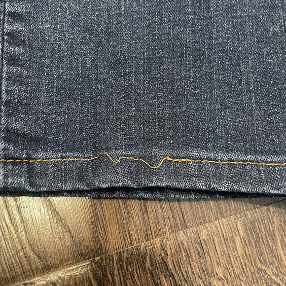 KUT From The Kloth Catherine Boyfriend Jeans Dark Wash Women's Size 12 Blue - Picture 5 of 8